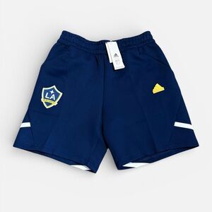 Adidas 2024-25 LA Galaxy Men's Designed For Game Day Shorts NWT